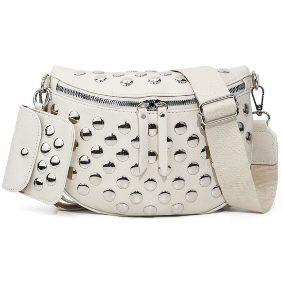 2 Pcs Checkered Crossbody Bags Bum Bag Checkered Cross Body Sling :< - Picture 1 of 7